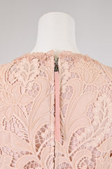 [30% OFF] Velvet Lace Accent Dress