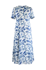 【50%OFF】サマーブラッシュシャーリングワンピース