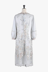 [NEW] Tulle embroidered dress