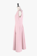 [30% OFF] Elegant Solid Sleeveless Dress