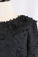 [60% OFF] Floral Embroidered Dress