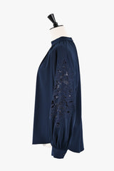 [30% OFF] Embroidered Rhinestone Pullover 