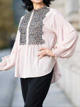 [60% OFF] Small floral lace blouse