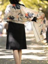 [50% OFF] Cashmere Stole Sweet Osmanthus 