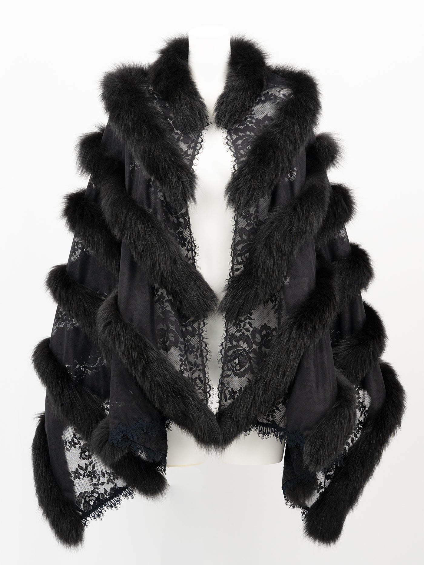 50%OFF】フォックスファー＆レース ストール | レースワンピースや