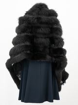 [50% OFF] Fox Fur &amp; Lace Stole