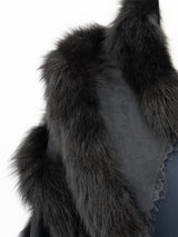 [50% OFF] Fox Fur &amp; Lace Stole