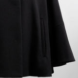 [30% OFF] Pure Cashmere Cape Coat 