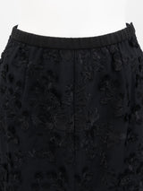 [60% OFF] Floral Embroidered Skirt