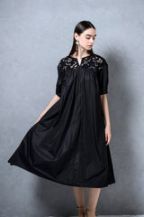 [50% OFF] Lace-switched dress