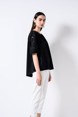 [50% OFF] Lace Sleeve Pullover