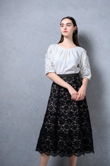 [50% OFF] All-lace skirt