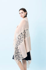 [30% OFF] Lace Embroidered Cashmere Stole
