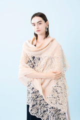 [30% OFF] Lace Embroidered Cashmere Stole