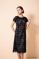 [50% OFF] All-lace dress 