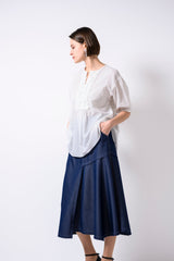 [50% OFF] Dungaree Flare Skirt