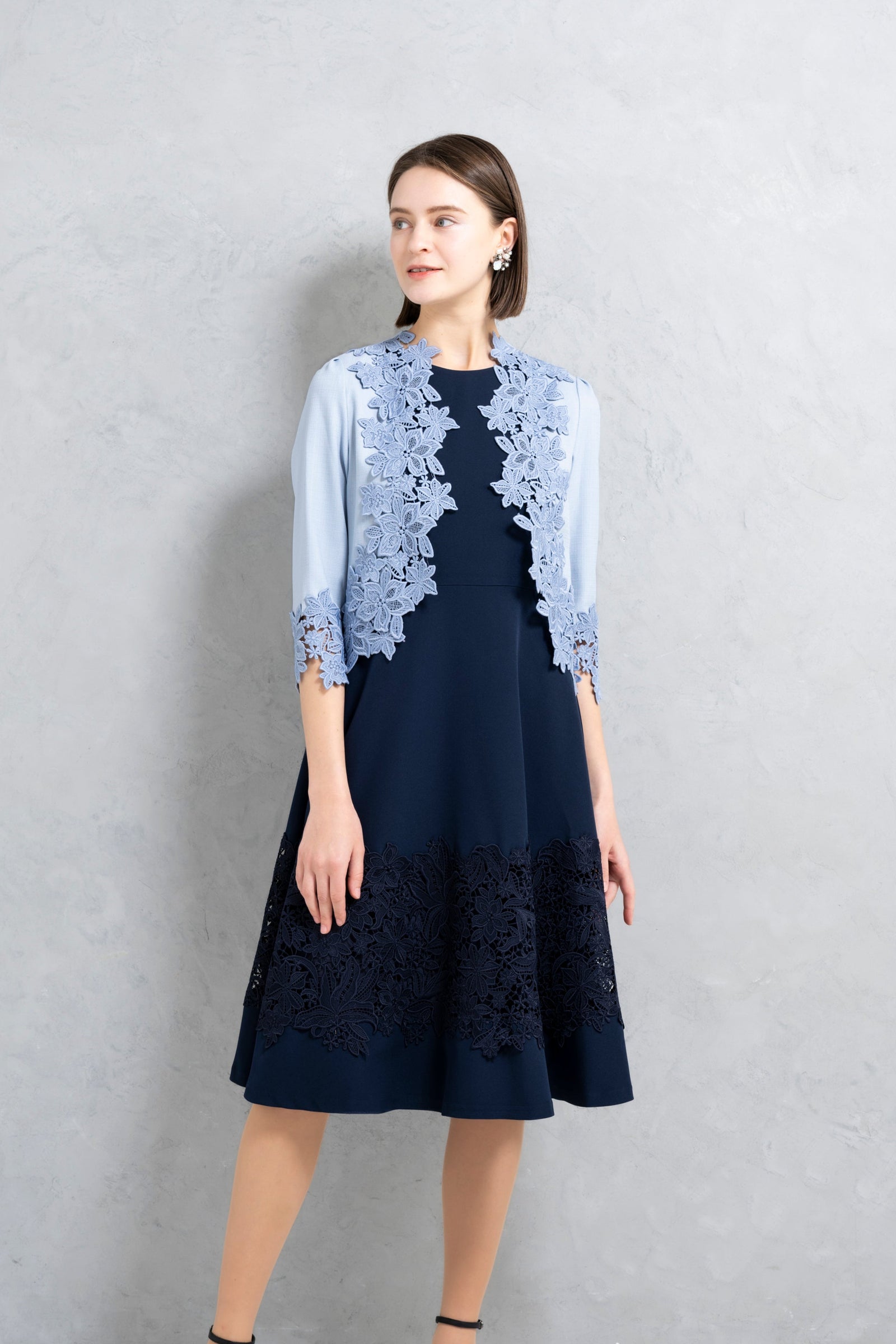 50%OFF】フィット＆フレアワンピース | レースワンピースやブラウス