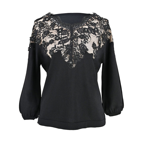 【50％OFF】ラッセルレース ニット