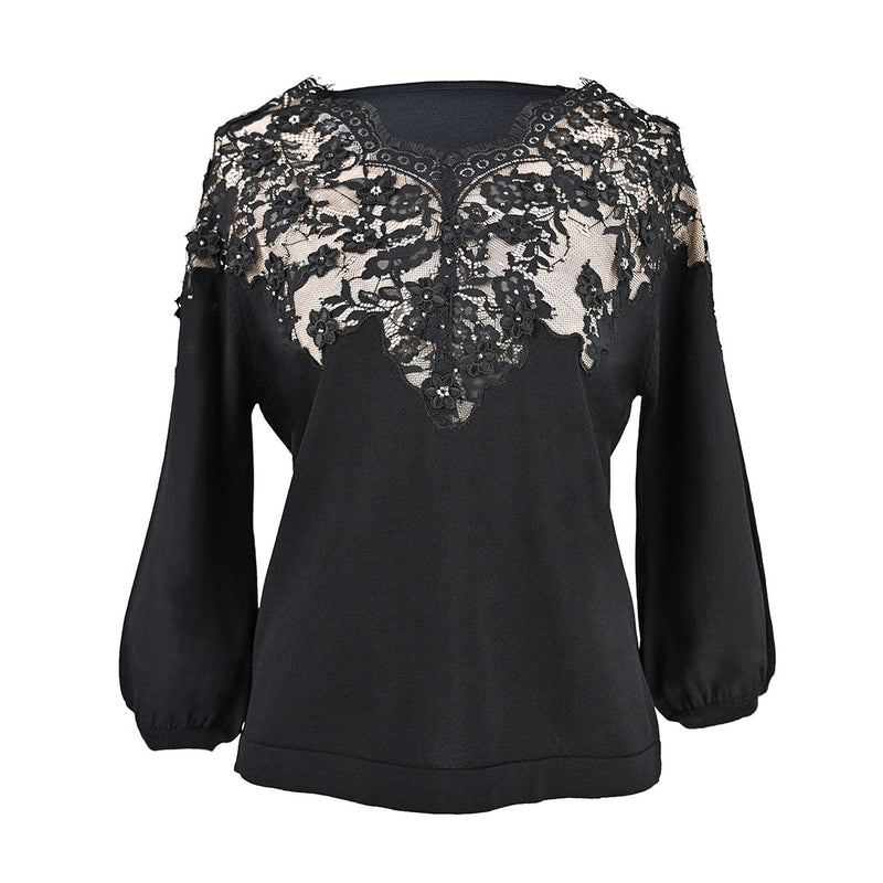 【50％OFF】ラッセルレース ニット