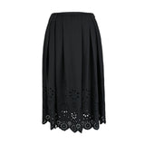 [50% OFF] Eyelet Embroidery Skirt