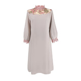 [50% OFF] Lace high neck dress