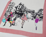 Cashmere print stole