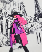 Cashmere print stole