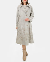 [50% OFF] Floral Embroidered Coat
