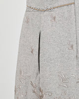 [50% OFF] Floral Embroidered Coat