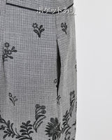 [50% OFF] Floral Embroidered Coat