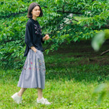 [60% OFF] Pleated Midi Skirt