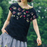 [50% OFF] Tulle Embroidered Tops