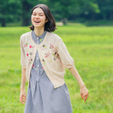 [60% OFF] Lacy Knit Cardigan