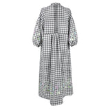 [60% OFF] Floral Embroidered Dress