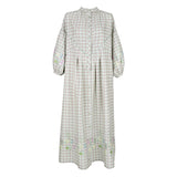 [60% OFF] Floral Embroidered Dress