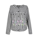 [60% OFF] Floral Embroidered Jacket