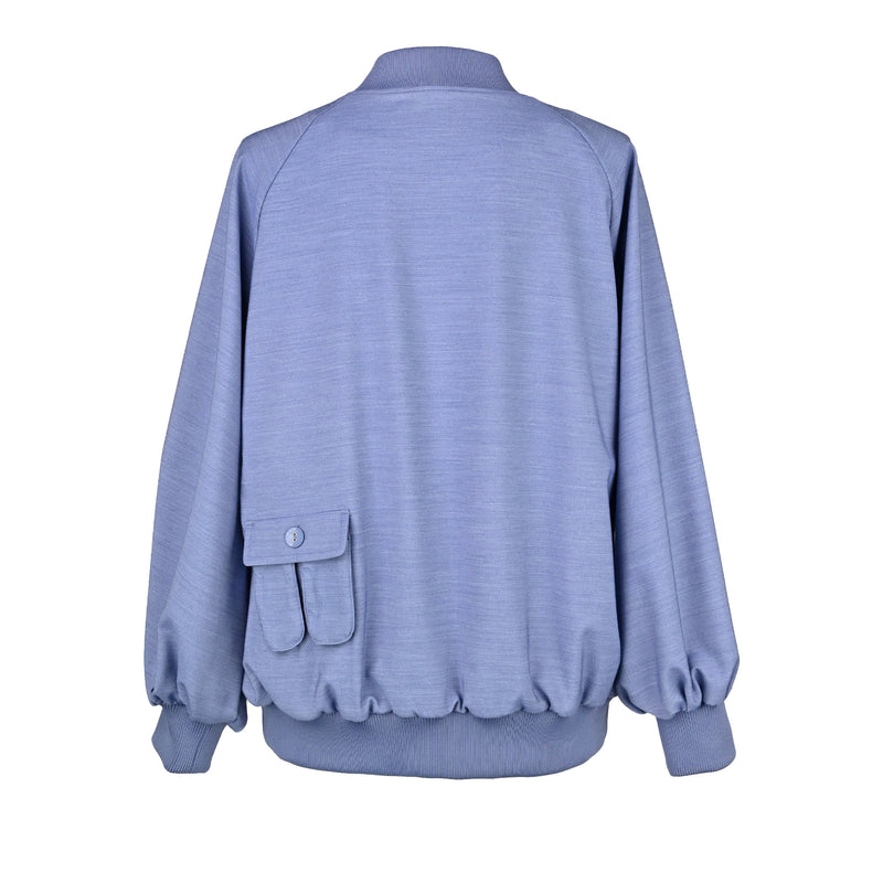 【50%OFF】花刺繍ブルゾン