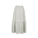 [60% OFF] Floral Embroidered Skirt