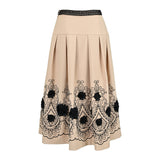 [50% OFF] 3D Embroidered Skirt