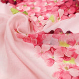 Cashmere flower print stole