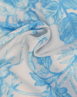 Cashmere flower print stole