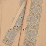 [50% OFF] Patchwork Lace Zip Cardigan