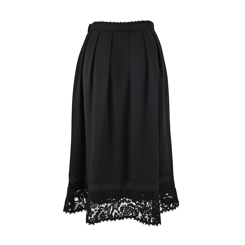 【50％OFF】ラッセルレース フレアースカート