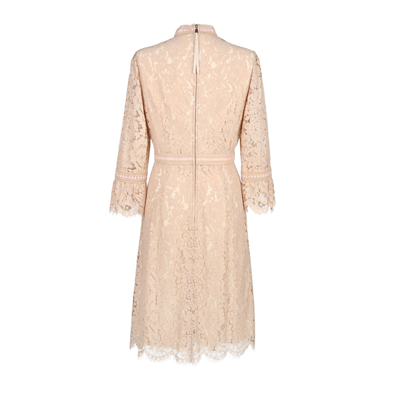 【50％OFF】ローズエンブロイダリーレースワンピース