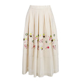 [60% OFF] Pleated Midi Skirt