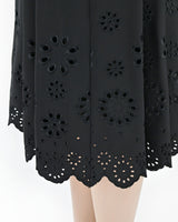 [50% OFF] Eyelet Embroidery Skirt
