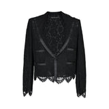【50％OFF】総レースジャケット