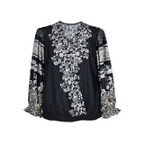 [70% OFF] Floral Print Cache-Coeur 