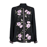 [50% OFF] Rose Embroidery Blouse