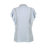 [50% OFF] Ruffle Sleeve Blouse